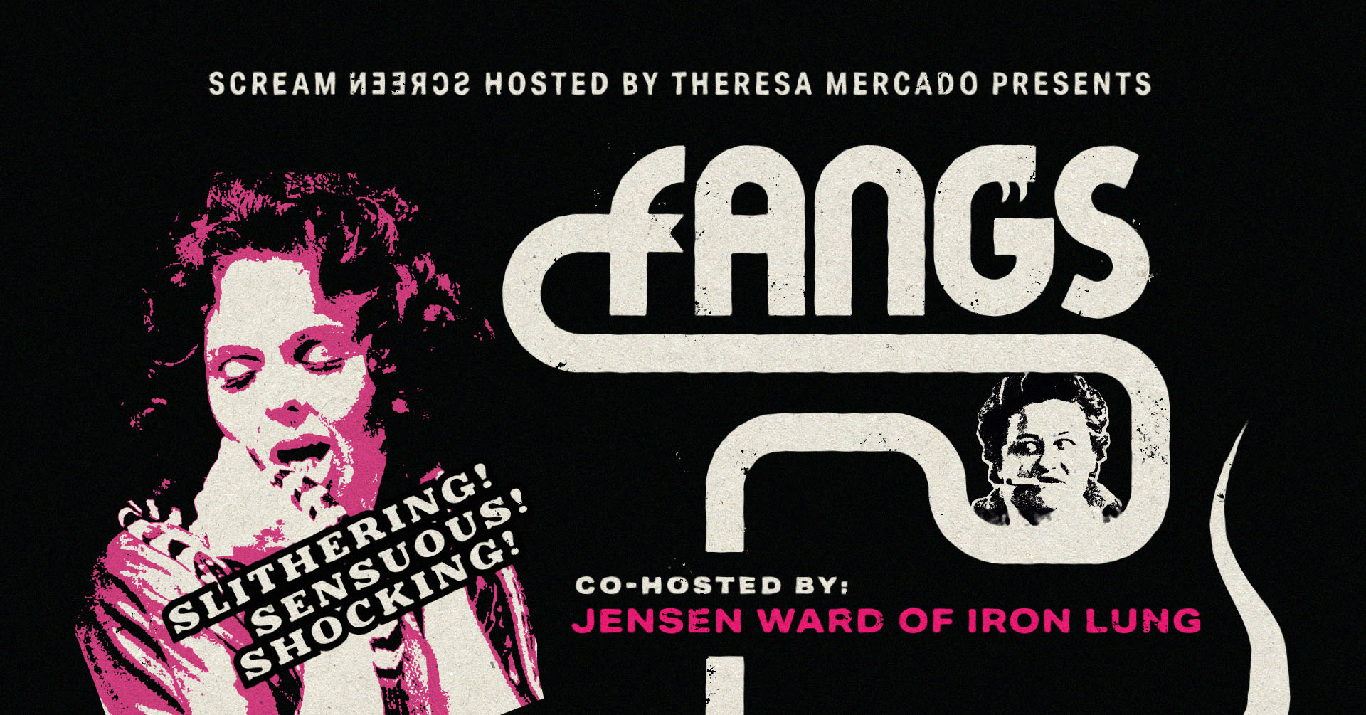 Scream Screen presents: FANGS, aka: SNAKES,  aka: HOLY WEDNESDAY (1974) 